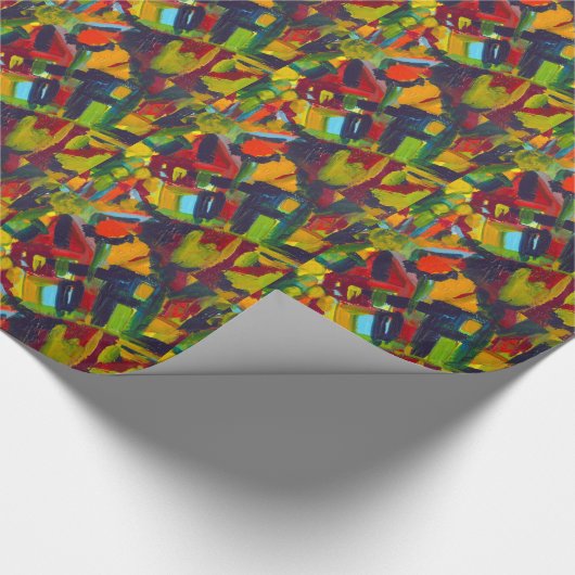 Kandinsky 304 Abstrakte Kunstwerke Geschenkpapier (Ecke)