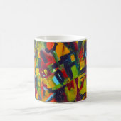 Kandinsky 304 Abstrakte Kunstwerke Kaffeetasse (Mittel)