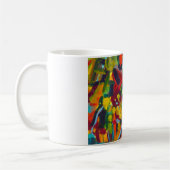 Kandinsky 304 Abstrakte Kunstwerke Kaffeetasse (Links)