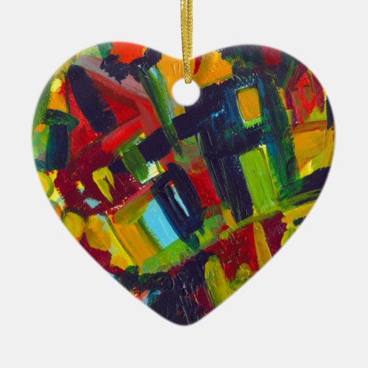 Kandinsky 304 Abstrakte Kunstwerke Keramik Ornament (Vorne)