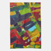 Kandinsky 304 Abstrakte Kunstwerke Küchentuch (Vertikal)