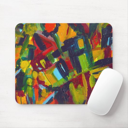 Kandinsky 304 Abstrakte Kunstwerke Mousepad (Mit Mouse)