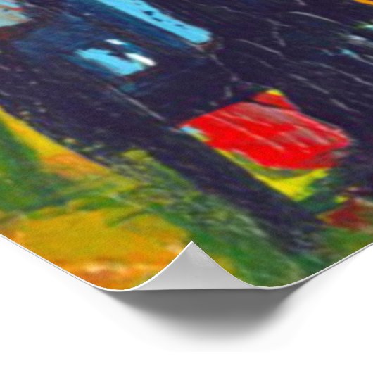 Kandinsky 304 Abstrakte Kunstwerke Poster (Ecke)