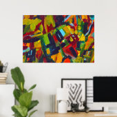 Kandinsky 304 Abstrakte Kunstwerke Poster (Heimbüro)