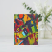 Kandinsky 304 Abstrakte Kunstwerke Postkarte (Stehend Vorderseite)