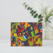 Kandinsky 304 Abstrakte Kunstwerke Postkarte (Stehend Vorderseite)