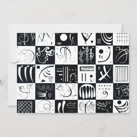 Kandinsky 30 Einladungen (Vorderseite)