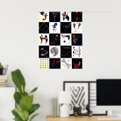 Kandinsky - 4x5=20, poster (Heimbüro)