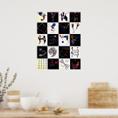 Kandinsky - 4x5=20, poster (Küche)