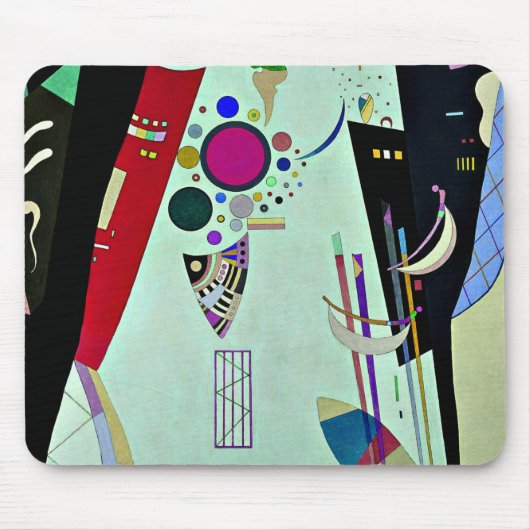 Kandinsky - Abkommen auf Gegenseitigkeit Mousepad (Vorne)