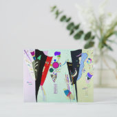 Kandinsky-Abkommen - Gegenseitige Vereinbarungen P Postkarte (Stehend Vorderseite)