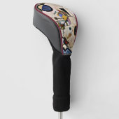 Kandinsky - Abkommen sind dagegen Golf Headcover (angewinkelt)