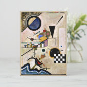 Kandinsky - Abkommen sind dagegen Karte (Stehend Vorderseite)