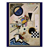 Kandinsky - Abkommen sind dagegen Poster (Vorderseite)
