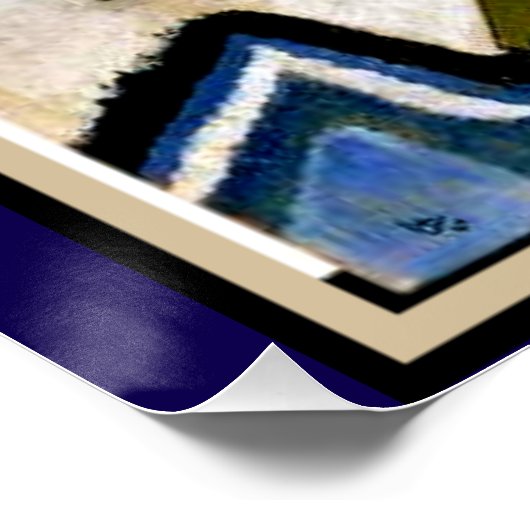 Kandinsky - Abkommen sind dagegen Poster (Ecke)