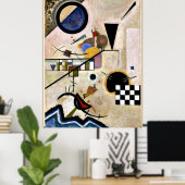 Kandinsky - Abkommen sind dagegen Poster (Heimbüro)