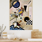 Kandinsky - Abkommen sind dagegen Poster (Küche)
