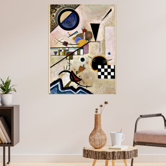 Kandinsky - Abkommen sind dagegen Poster (Wohnzimmer 3)
