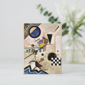 Kandinsky - Abkommen sind dagegen Postkarte (Stehend Vorderseite)