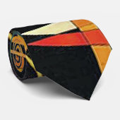 Kandinsky - Above and Left, Krawatte (Gerollt)