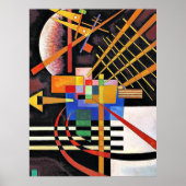 Kandinsky - Above and Left, Poster (Vorne)