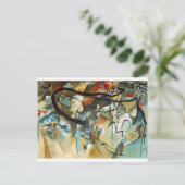 Kandinsky-Abracekunst Postkarte (Stehend Vorderseite)