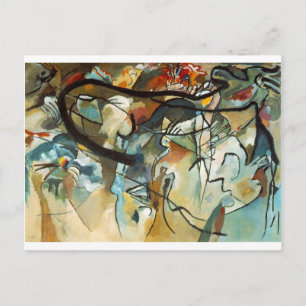 Kandinsky-Abracekunst Postkarte