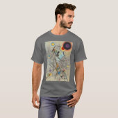 Kandinsky Absract Expressionist Dark Gray T-Shirt (Vorne ganz)