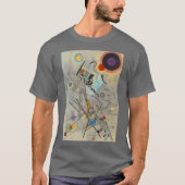 Kandinsky Absract Expressionist Dark Gray T-Shirt (Vorderseite)