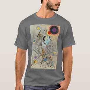 Kandinsky Absract Expressionist Dark Gray T-Shirt
