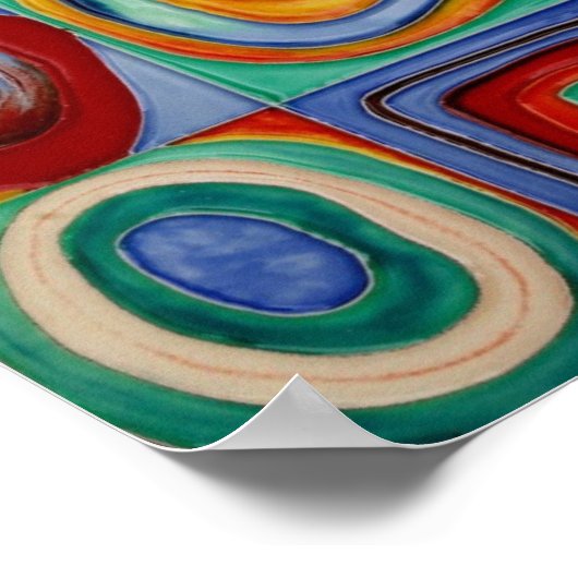 Kandinsky Abstract Art Poster (Ecke)