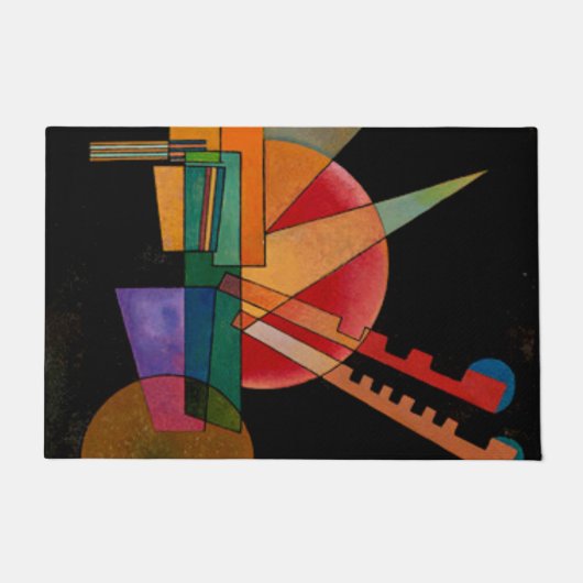 Kandinsky - Abstract Interpretation Fußmatte (Vorderseite)
