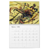 Kandinsky Abstrakt Art Kalender (Feb 2026)
