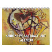 Kandinsky Abstrakt Art Kalender (Titelbild)