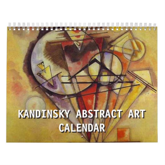Kandinsky Abstrakt Art Kalender (Titelbild)