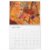 Kandinsky Abstrakt Art Kalender (Jan 2027)