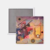 Kandinsky Abstrakt Art Magnet (Vorderseite/Rückseite)