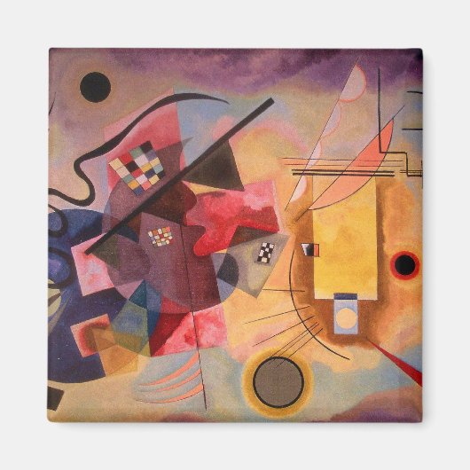 Kandinsky Abstrakt Art Magnet (Vorne)