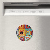 Kandinsky Abstrakt Art Magnet (In Situ (Geschirrspüler))