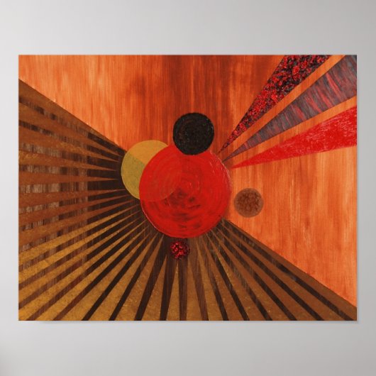 Kandinsky Abstrakt Art Poster (Vorne)