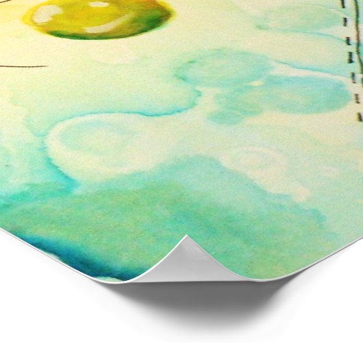 Kandinsky Abstrakt Art Poster (Ecke)