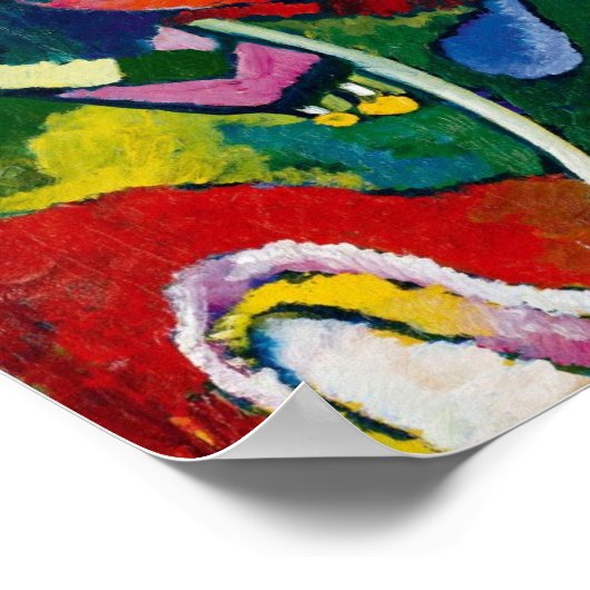 Kandinsky Abstrakt Art Poster (Ecke)