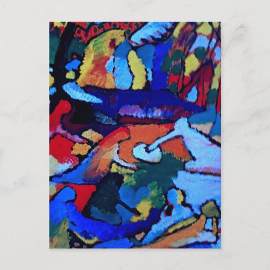 Kandinsky Abstrakt Art Postkarte (Vorderseite)