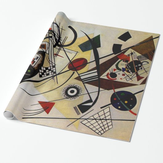 Kandinsky Abstrakt Art Transverse Line Geschenkpapier (Ungerollt)