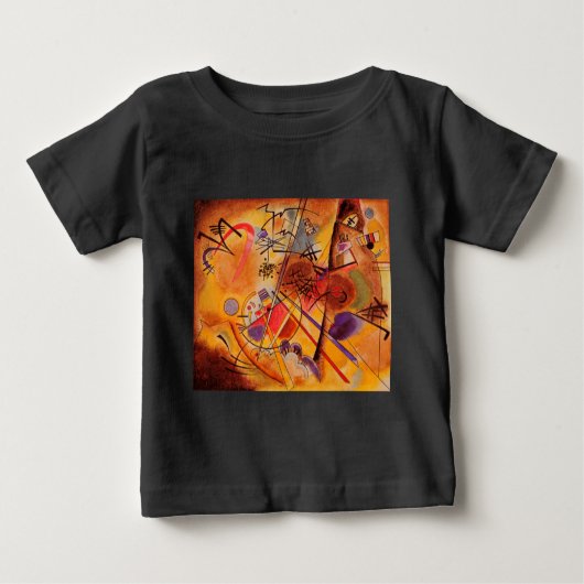 Kandinsky Abstrakt Artwork Baby T-shirt (Vorderseite)
