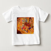 Kandinsky Abstrakt Artwork Baby T-shirt (Vorderseite)