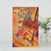 Kandinsky Abstrakt Artwork Briefpapier (Stehend Vorderseite)