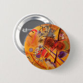 Kandinsky Abstrakt Artwork Button (Vorne & Hinten)