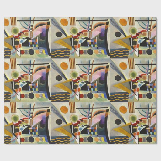 Kandinsky Abstrakt Artwork Geschenkpapier (Flach)
