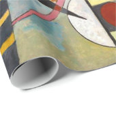 Kandinsky Abstrakt Artwork Geschenkpapier (Rolleneckpunkt)
